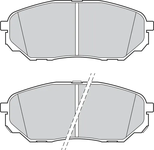 Bremsbelagsatz, Scheibenbremse Vorderachse VALEO 302898 Bild Bremsbelagsatz, Scheibenbremse Vorderachse VALEO 302898