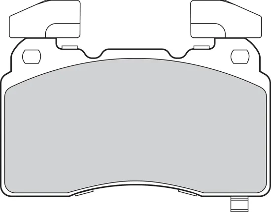 Bremsbelagsatz, Scheibenbremse Vorderachse VALEO 302903 Bild Bremsbelagsatz, Scheibenbremse Vorderachse VALEO 302903