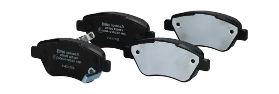 Bremsbelagsatz, Scheibenbremse Vorderachse VALEO 302905A Bild Bremsbelagsatz, Scheibenbremse Vorderachse VALEO 302905A