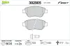 Bremsbelagsatz, Scheibenbremse Vorderachse VALEO 302905