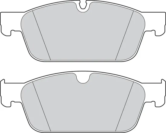 Bremsbelagsatz, Scheibenbremse Vorderachse VALEO 302906 Bild Bremsbelagsatz, Scheibenbremse Vorderachse VALEO 302906