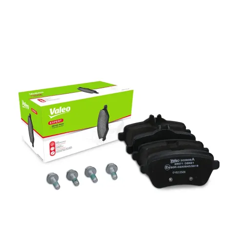 Bremsbelagsatz, Scheibenbremse Hinterachse VALEO 302908A Bild Bremsbelagsatz, Scheibenbremse Hinterachse VALEO 302908A