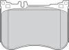 Bremsbelagsatz, Scheibenbremse Vorderachse VALEO 302909 Bild Bremsbelagsatz, Scheibenbremse Vorderachse VALEO 302909