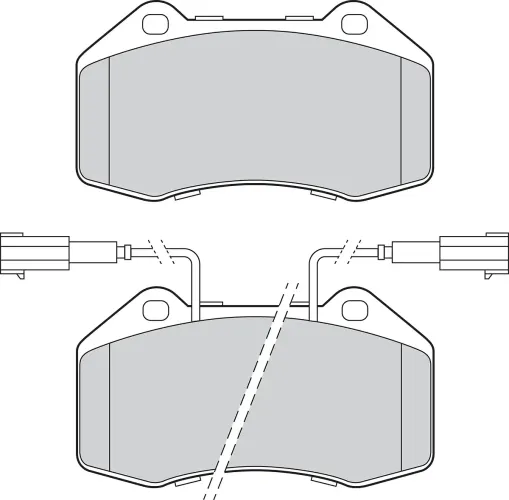 Bremsbelagsatz, Scheibenbremse Vorderachse VALEO 302912 Bild Bremsbelagsatz, Scheibenbremse Vorderachse VALEO 302912