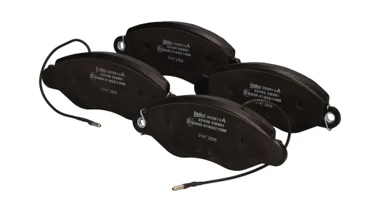 Bremsbelagsatz, Scheibenbremse Vorderachse VALEO 302914A Bild Bremsbelagsatz, Scheibenbremse Vorderachse VALEO 302914A