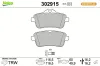 Bremsbelagsatz, Scheibenbremse Hinterachse VALEO 302915