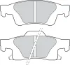 Bremsbelagsatz, Scheibenbremse Hinterachse VALEO 302919 Bild Bremsbelagsatz, Scheibenbremse Hinterachse VALEO 302919