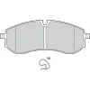 Bremsbelagsatz, Scheibenbremse Hinterachse VALEO 302923 Bild Bremsbelagsatz, Scheibenbremse Hinterachse VALEO 302923