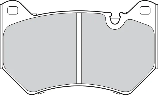 Bremsbelagsatz, Scheibenbremse Vorderachse VALEO 302926 Bild Bremsbelagsatz, Scheibenbremse Vorderachse VALEO 302926