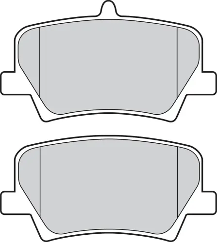 Bremsbelagsatz, Scheibenbremse Hinterachse VALEO 302927 Bild Bremsbelagsatz, Scheibenbremse Hinterachse VALEO 302927