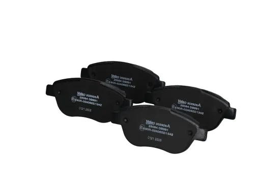 Bremsbelagsatz, Scheibenbremse Vorderachse VALEO 302928A Bild Bremsbelagsatz, Scheibenbremse Vorderachse VALEO 302928A