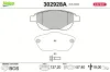 Bremsbelagsatz, Scheibenbremse Vorderachse VALEO 302928A