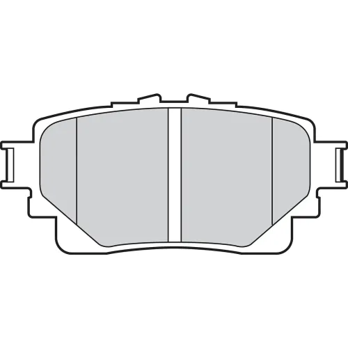 Bremsbelagsatz, Scheibenbremse Hinterachse VALEO 302930 Bild Bremsbelagsatz, Scheibenbremse Hinterachse VALEO 302930