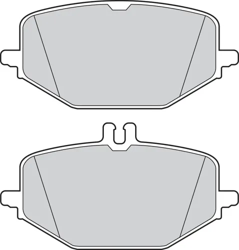 Bremsbelagsatz, Scheibenbremse Hinterachse VALEO 302931 Bild Bremsbelagsatz, Scheibenbremse Hinterachse VALEO 302931