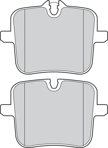 Bremsbelagsatz, Scheibenbremse Hinterachse VALEO 302933 Bild Bremsbelagsatz, Scheibenbremse Hinterachse VALEO 302933