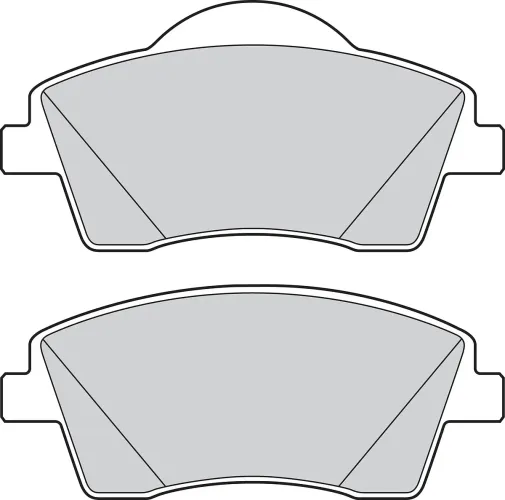 Bremsbelagsatz, Scheibenbremse Vorderachse VALEO 302934 Bild Bremsbelagsatz, Scheibenbremse Vorderachse VALEO 302934