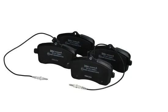 Bremsbelagsatz, Scheibenbremse Vorderachse VALEO 302936A Bild Bremsbelagsatz, Scheibenbremse Vorderachse VALEO 302936A