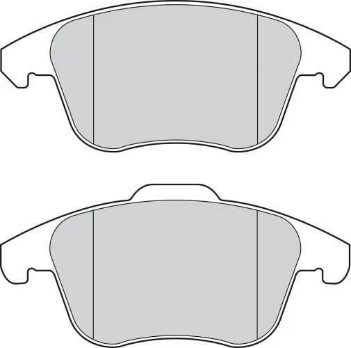 Bremsbelagsatz, Scheibenbremse Vorderachse VALEO 302940 Bild Bremsbelagsatz, Scheibenbremse Vorderachse VALEO 302940