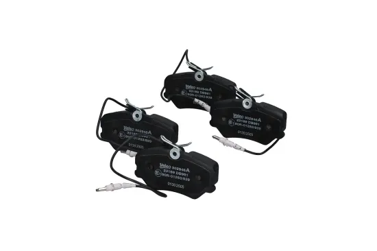 Bremsbelagsatz, Scheibenbremse Vorderachse VALEO 302946A Bild Bremsbelagsatz, Scheibenbremse Vorderachse VALEO 302946A