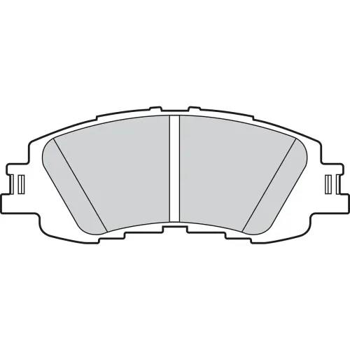 Bremsbelagsatz, Scheibenbremse Vorderachse VALEO 302948 Bild Bremsbelagsatz, Scheibenbremse Vorderachse VALEO 302948