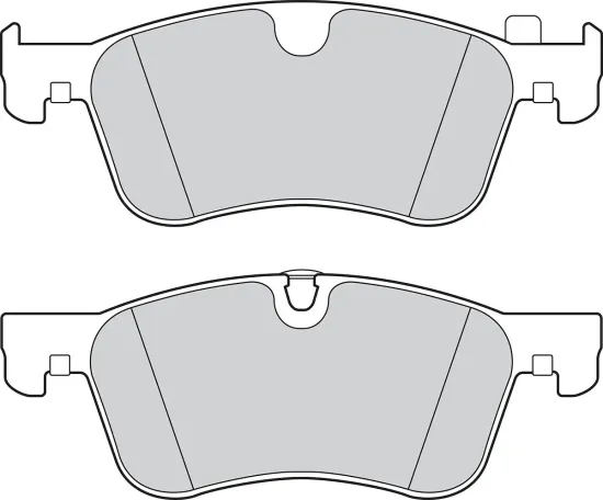 Bremsbelagsatz, Scheibenbremse Vorderachse VALEO 302949 Bild Bremsbelagsatz, Scheibenbremse Vorderachse VALEO 302949