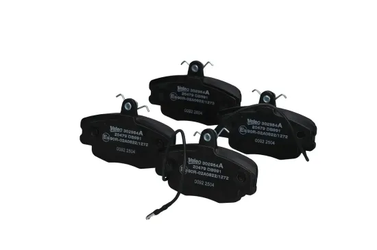 Bremsbelagsatz, Scheibenbremse Vorderachse VALEO 302954A Bild Bremsbelagsatz, Scheibenbremse Vorderachse VALEO 302954A