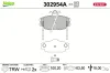 Bremsbelagsatz, Scheibenbremse Vorderachse VALEO 302954A