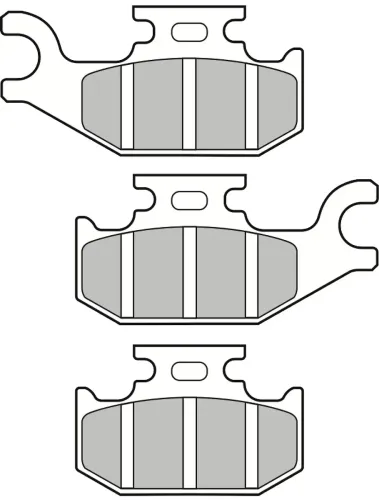 Bremsbelagsatz, Scheibenbremse Vorderachse VALEO 302968 Bild Bremsbelagsatz, Scheibenbremse Vorderachse VALEO 302968
