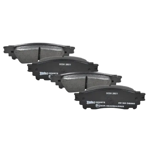 Bremsbelagsatz, Scheibenbremse Hinterachse VALEO 302972 Bild Bremsbelagsatz, Scheibenbremse Hinterachse VALEO 302972