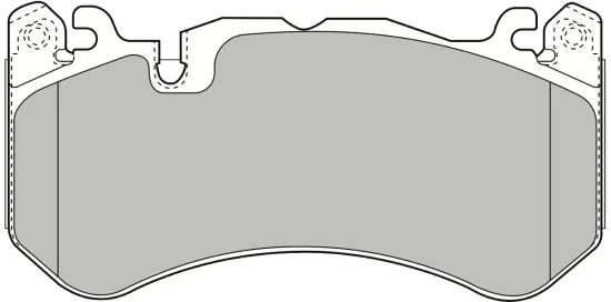 Bremsbelagsatz, Scheibenbremse Vorderachse VALEO 302975 Bild Bremsbelagsatz, Scheibenbremse Vorderachse VALEO 302975