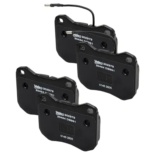Bremsbelagsatz, Scheibenbremse Vorderachse VALEO 302979 Bild Bremsbelagsatz, Scheibenbremse Vorderachse VALEO 302979