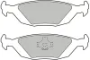 Bremsbelagsatz, Scheibenbremse Hinterachse VALEO 302986 Bild Bremsbelagsatz, Scheibenbremse Hinterachse VALEO 302986