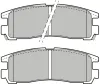 Bremsbelagsatz, Scheibenbremse Hinterachse VALEO 302991 Bild Bremsbelagsatz, Scheibenbremse Hinterachse VALEO 302991
