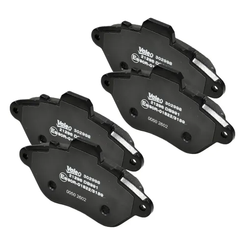 Bremsbelagsatz, Scheibenbremse Vorderachse VALEO 302998 Bild Bremsbelagsatz, Scheibenbremse Vorderachse VALEO 302998