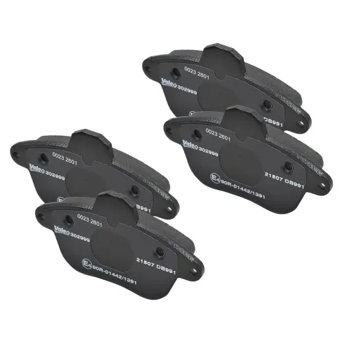 Bremsbelagsatz, Scheibenbremse Vorderachse VALEO 302999 Bild Bremsbelagsatz, Scheibenbremse Vorderachse VALEO 302999