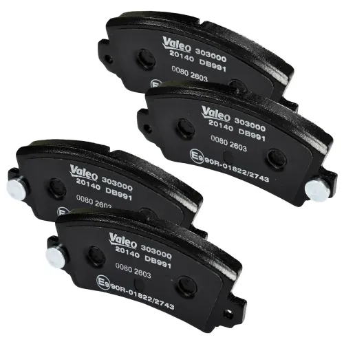 Bremsbelagsatz, Scheibenbremse Vorderachse VALEO 303000 Bild Bremsbelagsatz, Scheibenbremse Vorderachse VALEO 303000