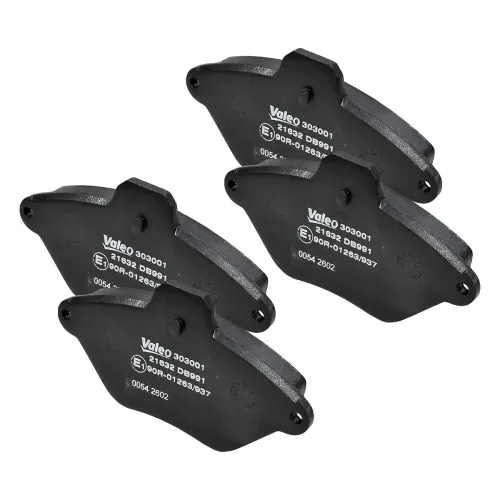 Bremsbelagsatz, Scheibenbremse Vorderachse VALEO 303001 Bild Bremsbelagsatz, Scheibenbremse Vorderachse VALEO 303001