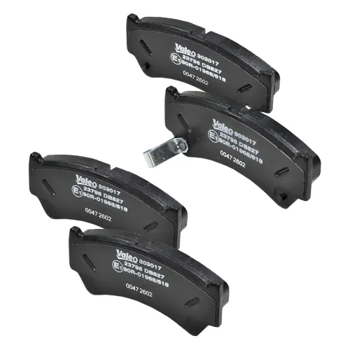 Bremsbelagsatz, Scheibenbremse Vorderachse VALEO 303017 Bild Bremsbelagsatz, Scheibenbremse Vorderachse VALEO 303017