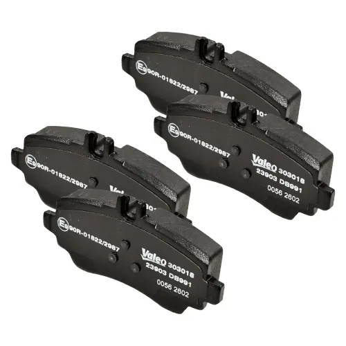 Bremsbelagsatz, Scheibenbremse Vorderachse VALEO 303018 Bild Bremsbelagsatz, Scheibenbremse Vorderachse VALEO 303018