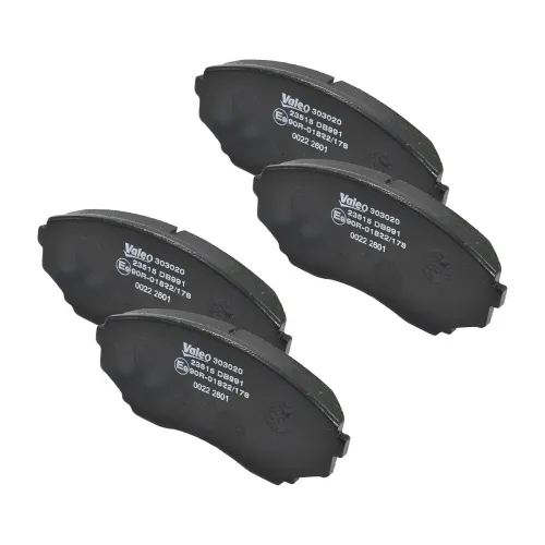 Bremsbelagsatz, Scheibenbremse Vorderachse VALEO 303020 Bild Bremsbelagsatz, Scheibenbremse Vorderachse VALEO 303020