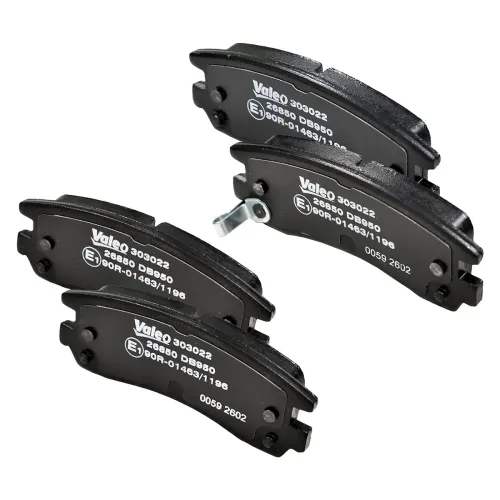 Bremsbelagsatz, Scheibenbremse Hinterachse VALEO 303022 Bild Bremsbelagsatz, Scheibenbremse Hinterachse VALEO 303022