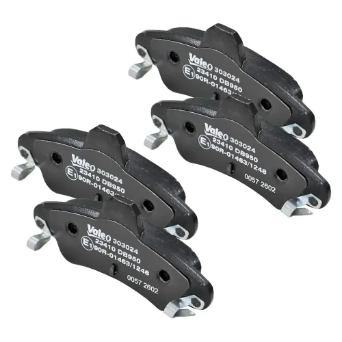 Bremsbelagsatz, Scheibenbremse Hinterachse VALEO 303024 Bild Bremsbelagsatz, Scheibenbremse Hinterachse VALEO 303024