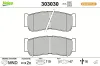 Bremsbelagsatz, Scheibenbremse Hinterachse VALEO 303030 Bild Bremsbelagsatz, Scheibenbremse Hinterachse VALEO 303030