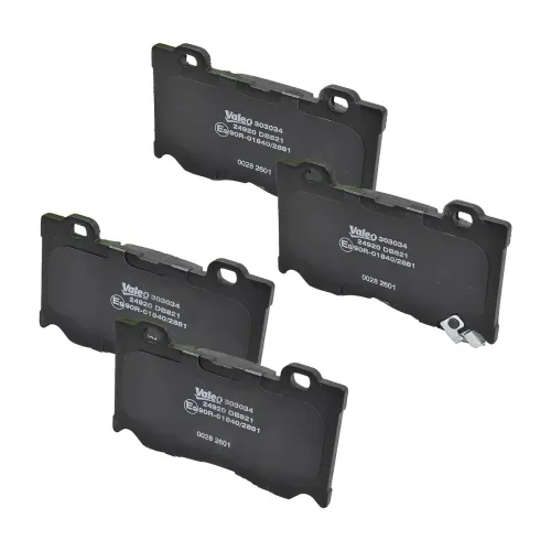 Bremsbelagsatz, Scheibenbremse Vorderachse VALEO 303034 Bild Bremsbelagsatz, Scheibenbremse Vorderachse VALEO 303034