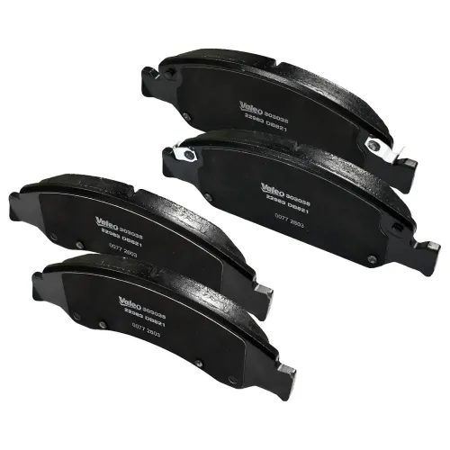 Bremsbelagsatz, Scheibenbremse Vorderachse VALEO 303035 Bild Bremsbelagsatz, Scheibenbremse Vorderachse VALEO 303035