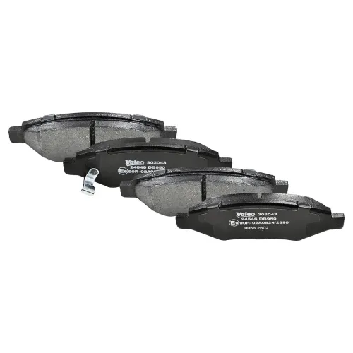 Bremsbelagsatz, Scheibenbremse Hinterachse VALEO 303043 Bild Bremsbelagsatz, Scheibenbremse Hinterachse VALEO 303043
