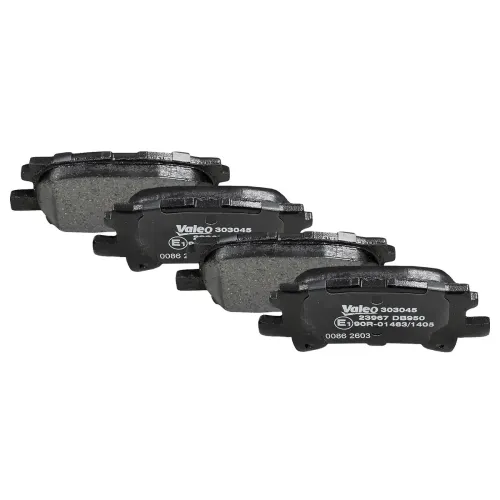 Bremsbelagsatz, Scheibenbremse Hinterachse VALEO 303045 Bild Bremsbelagsatz, Scheibenbremse Hinterachse VALEO 303045