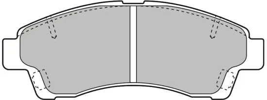 Bremsbelagsatz, Scheibenbremse Vorderachse VALEO 303052 Bild Bremsbelagsatz, Scheibenbremse Vorderachse VALEO 303052