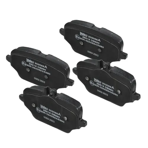 Bremsbelagsatz, Scheibenbremse Hinterachse VALEO 303058A Bild Bremsbelagsatz, Scheibenbremse Hinterachse VALEO 303058A