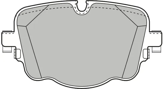 Bremsbelagsatz, Scheibenbremse Hinterachse VALEO 303060A Bild Bremsbelagsatz, Scheibenbremse Hinterachse VALEO 303060A